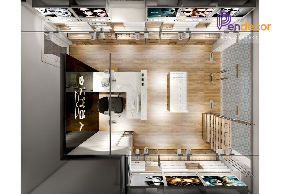 Thiết Kế Cửa Hàng Mắt Kính Young Optical