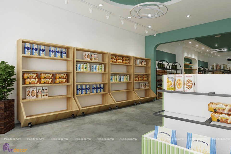 Thiết Kế Siêu Thị Thực Phẩm Sạch