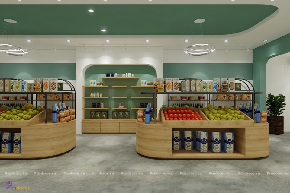 Thiết Kế Siêu Thị Thực Phẩm Sạch