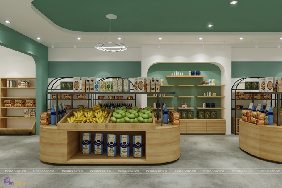 Thiết Kế Siêu Thị Thực Phẩm Sạch