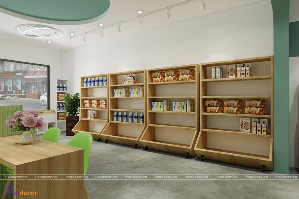 Thiết Kế Siêu Thị Thực Phẩm Sạch