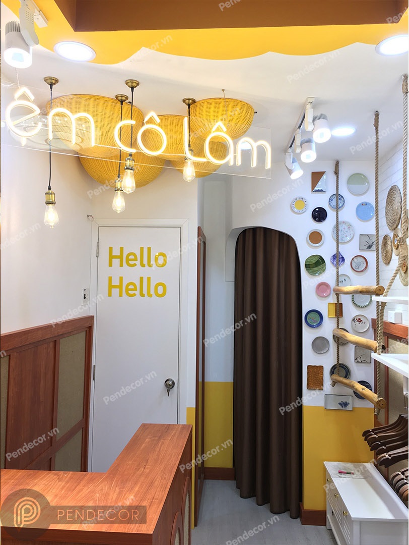 Thi công Shop thời trang nữ Tiệm Cô Lâm - Quận 1