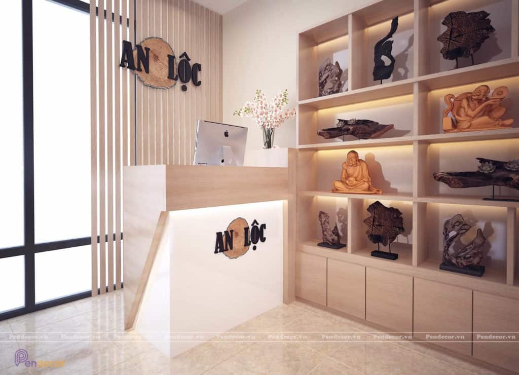 Thiết kế showroom đồ phong thủy
