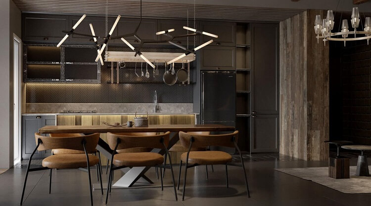 Bố trí không gian đơn giản nhưng lại rất đẹp mắt