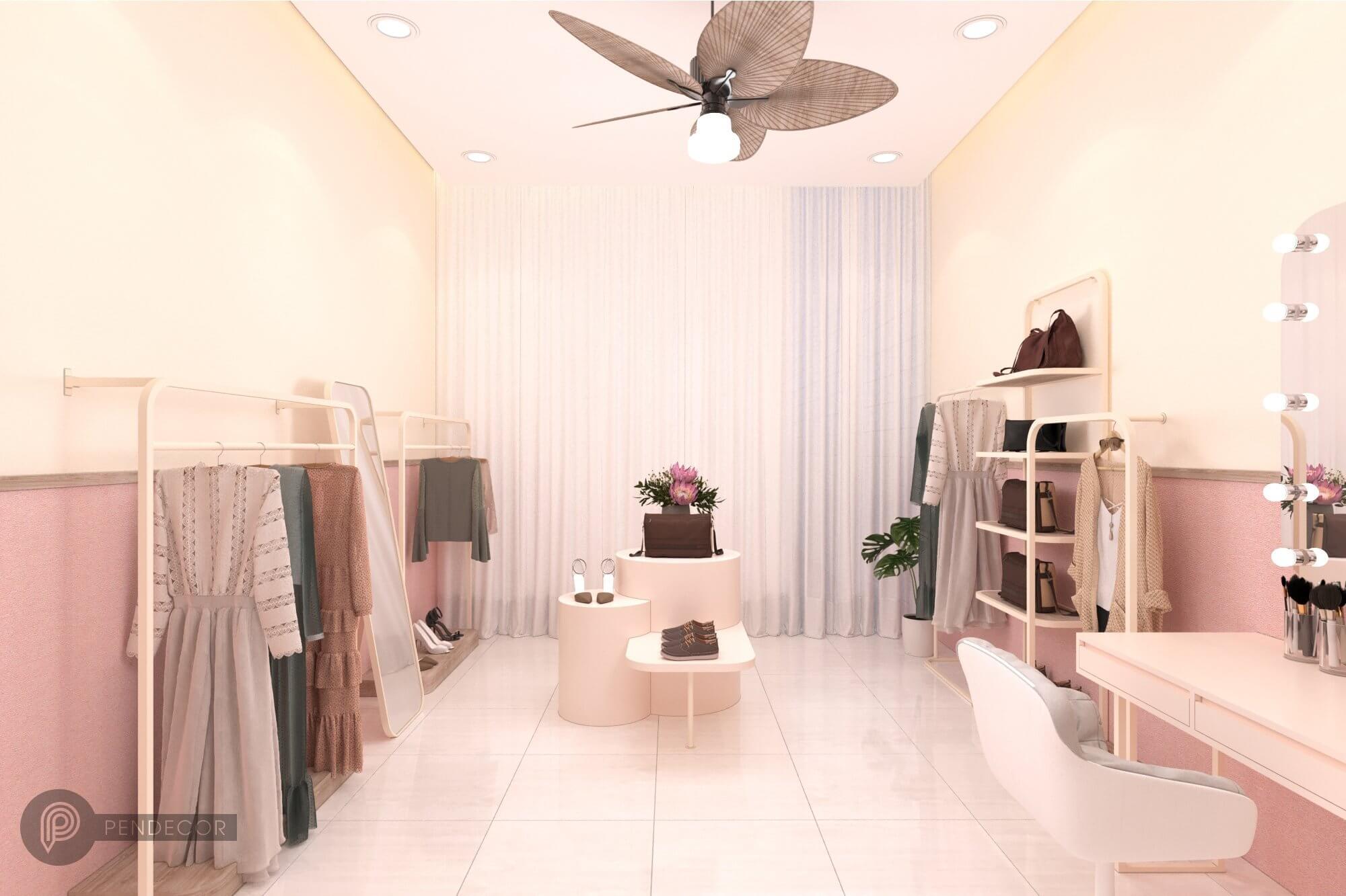 Thiết Kế Shop Make Up Py Quỳnh