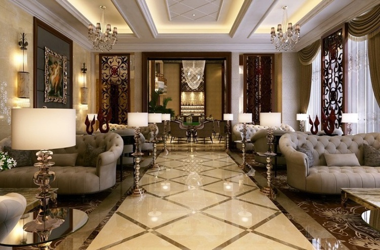 Showroom phong cách cổ điển