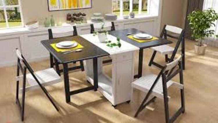 Bàn ăn gỗ công nghiệp đa dạng kiểu dáng, màu sắc