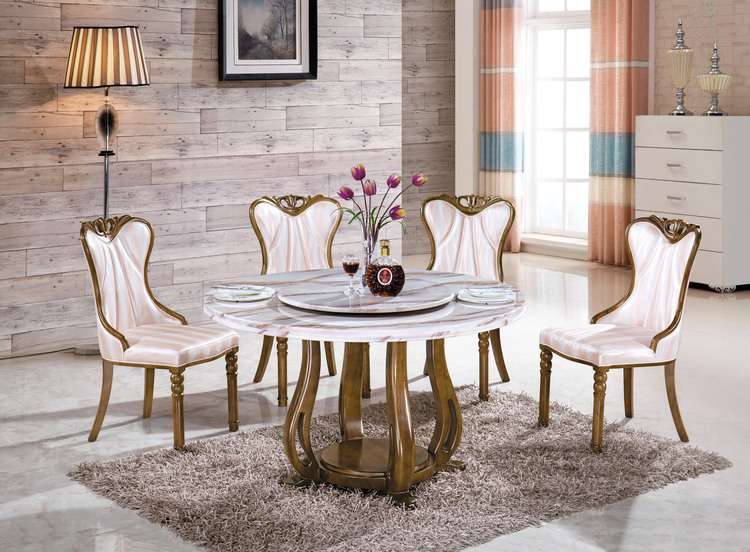 mẫu bàn ăn mặt đá - 11 pendecor