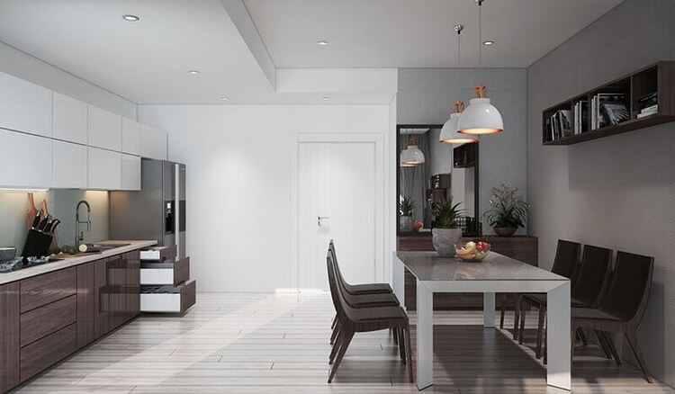 Chọn màu sắc ánh sáng đèn trang trí phù hợp giúp không gian trở nên ấm áp hơn