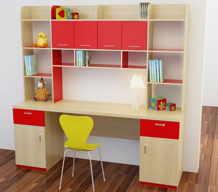 Bàn học phải có chất liệu bền bỉ và an toàn