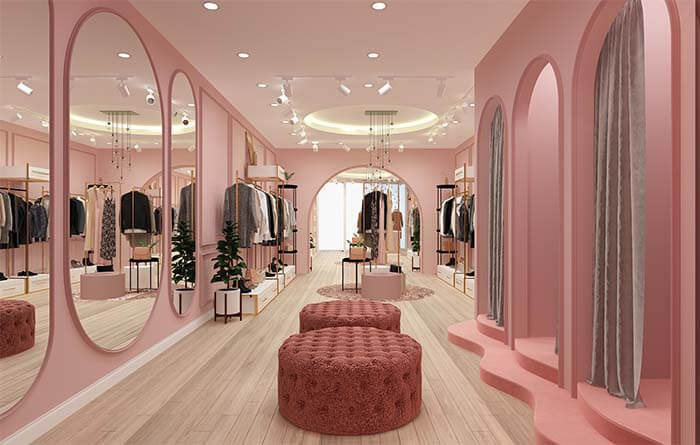 Cần xác định phong cách thiết kế nội thất shop ngay từ ban đầu