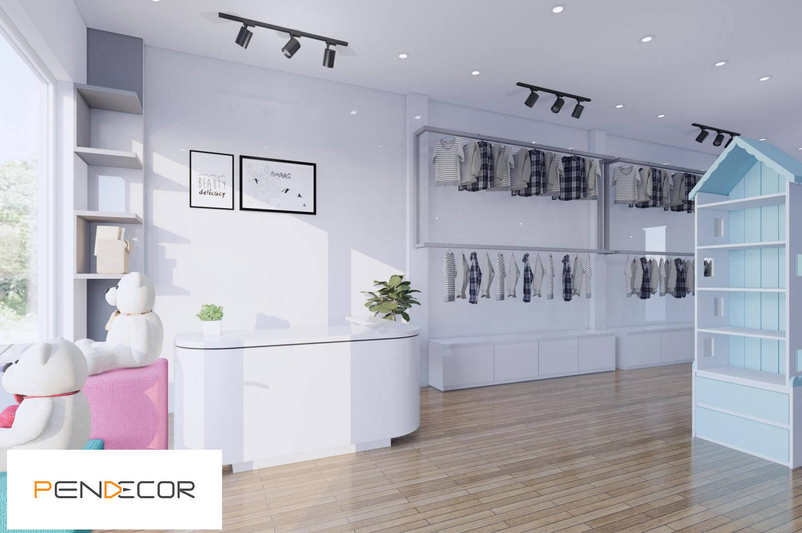 Kích thước, kiểu dáng nội thất dựa vào phong cách, sản phẩm và đối tượng khách hàng tiềm năng