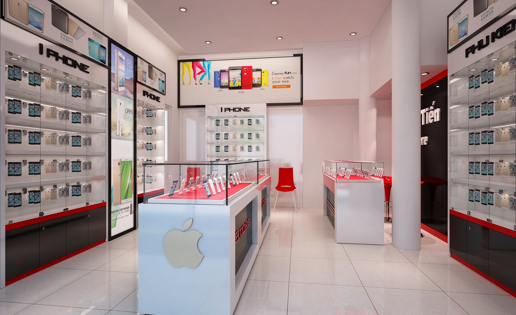 Sự sắp xếp sản phẩm logic, ngăn nắp cũng giúp cửa hàng tạo ấn tượng tốt cho khách hàng