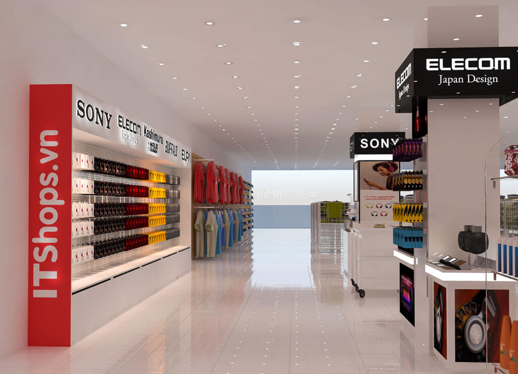 Top 5 mẫu trang trí cửa hàng điện thoại đẹp, hút khách