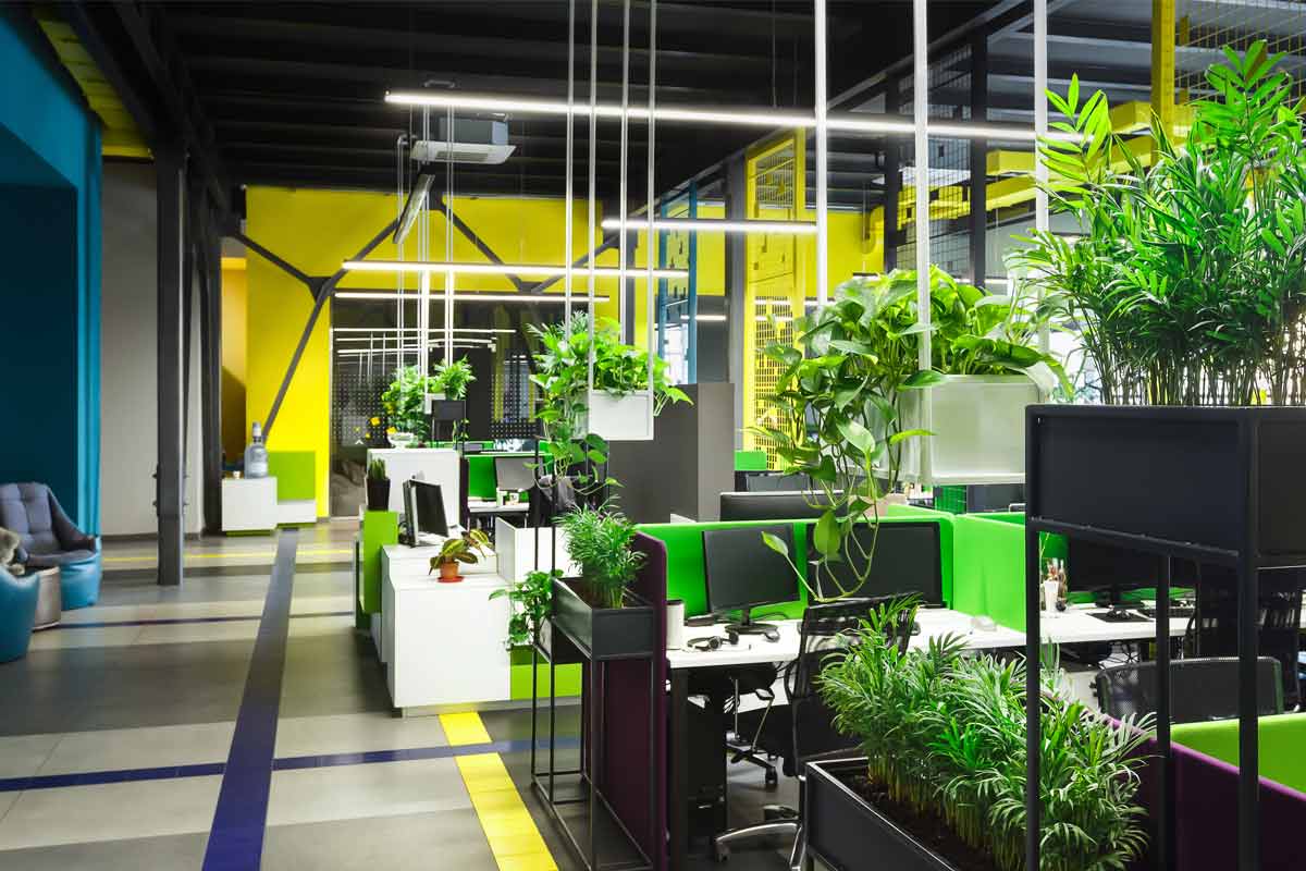 Văn phòng làm việc mệnh Mộc