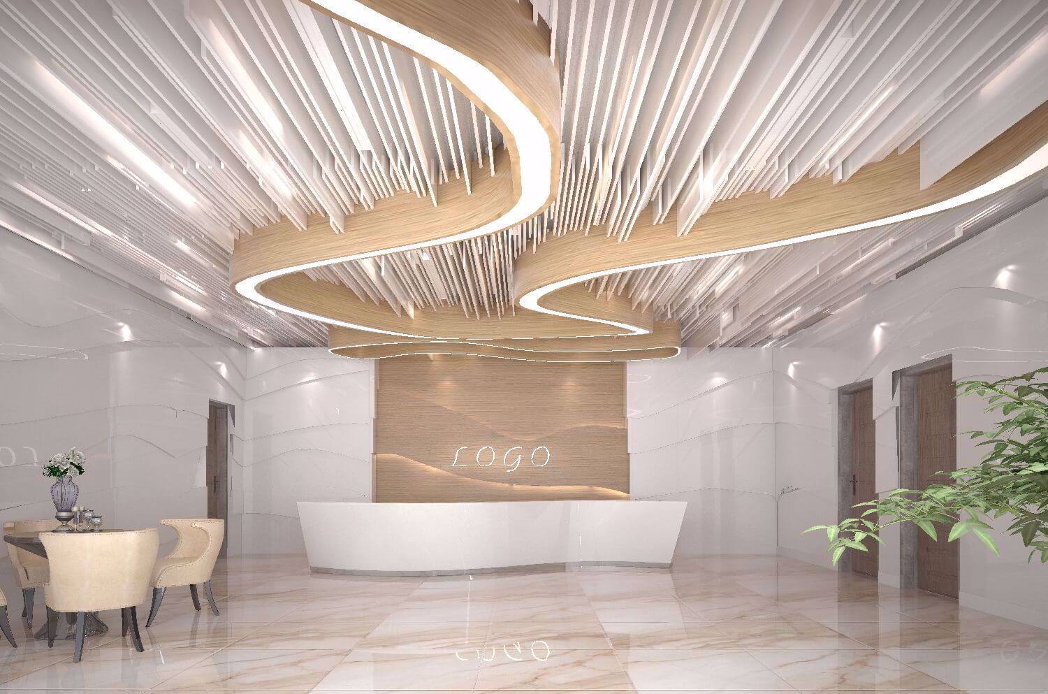 Top 20+ mẫu thiết kế quầy lễ tân văn phòng đẹp, ấn tượng