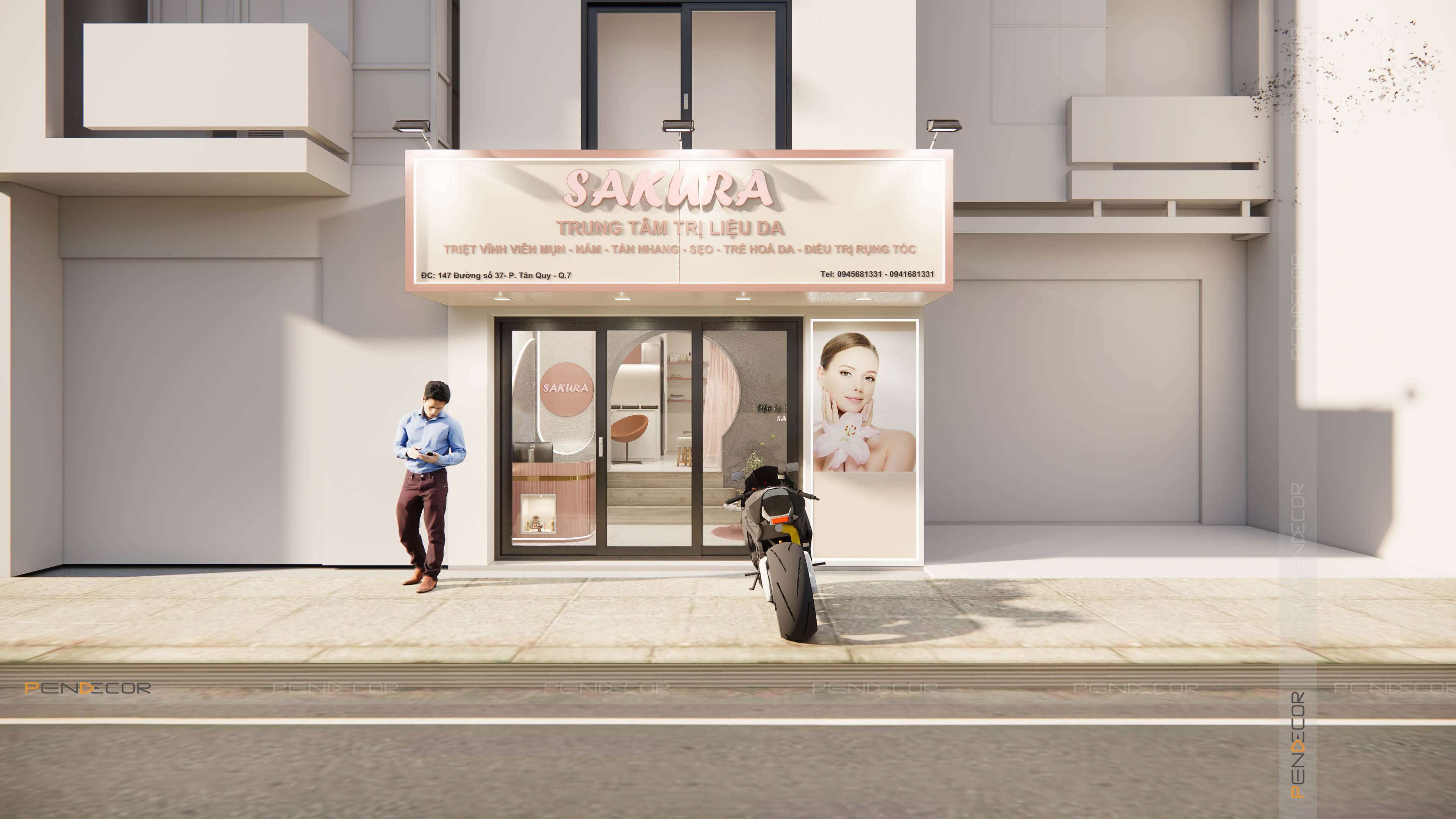 Thiết Kế Spa Sakura