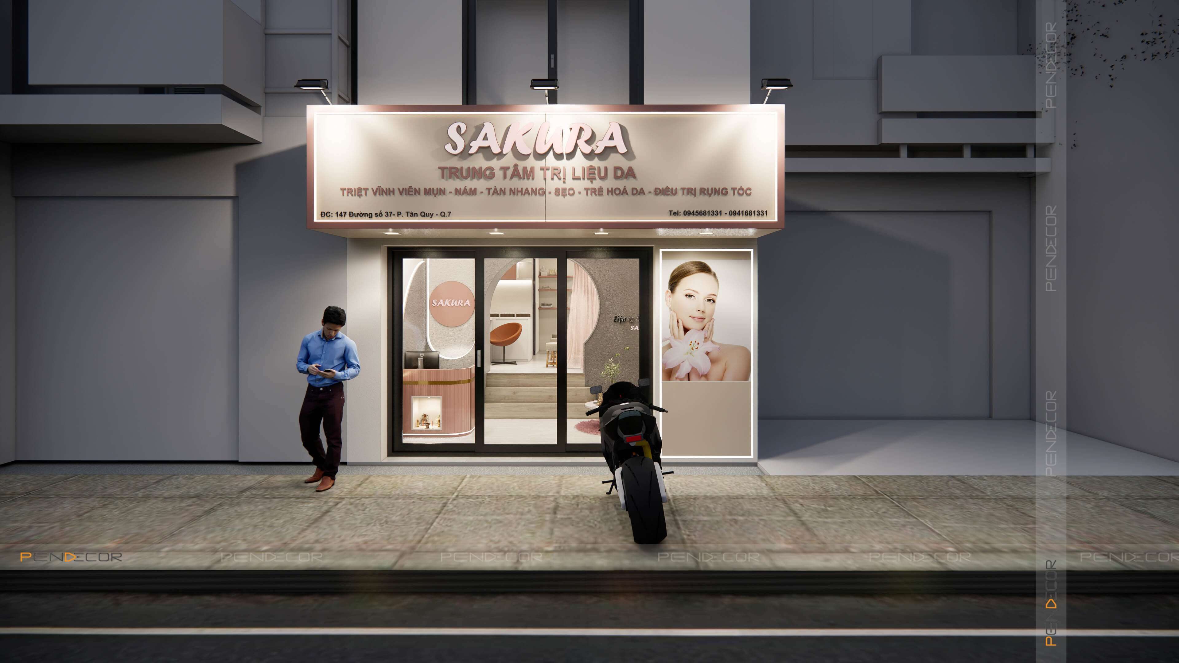 Thiết Kế Spa Sakura