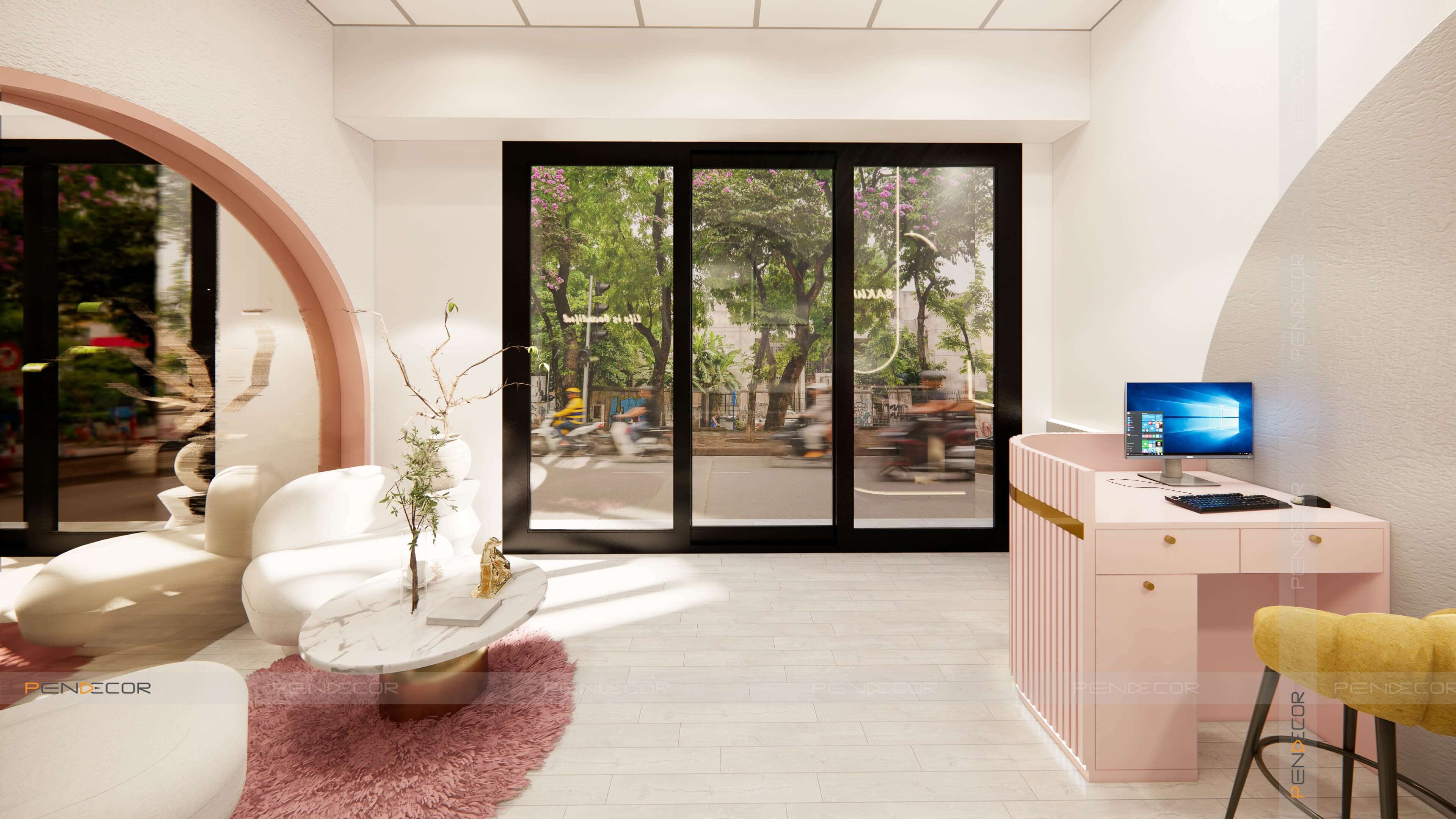 Thiết Kế Spa Sakura