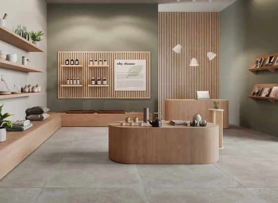 Mỹ phẩm khá nhỏ nên hệ thống ánh sáng và màu sắc có nhiệm vụ tạo được sự nổi bật hoặc ít nhất nhìn thấy dễ dàng