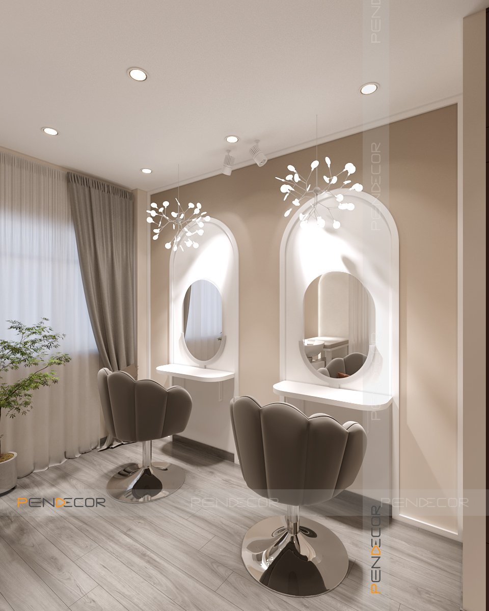 Thiết kế Spa Mẹ và Bé Cherry