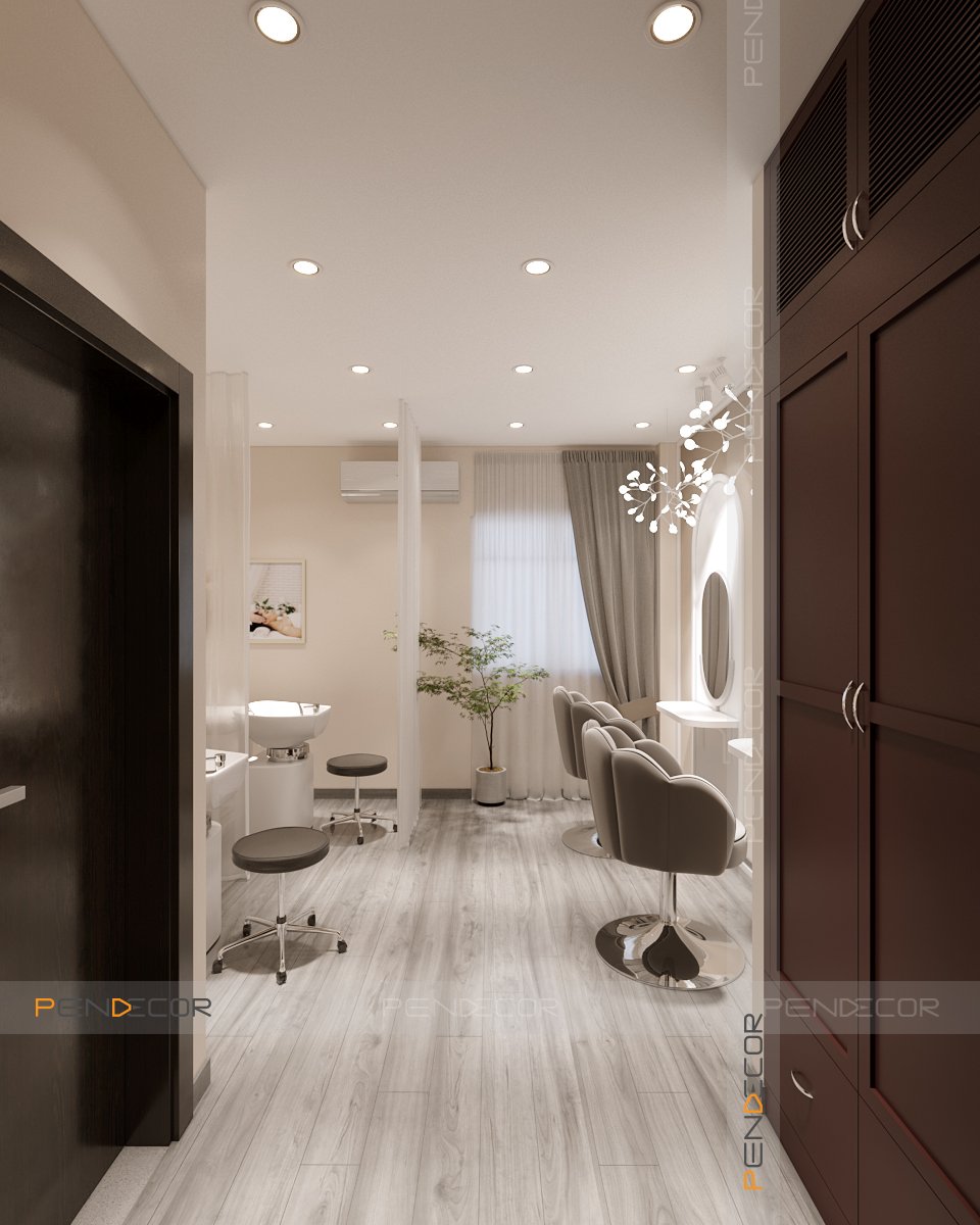 Thiết kế Spa Mẹ và Bé Cherry