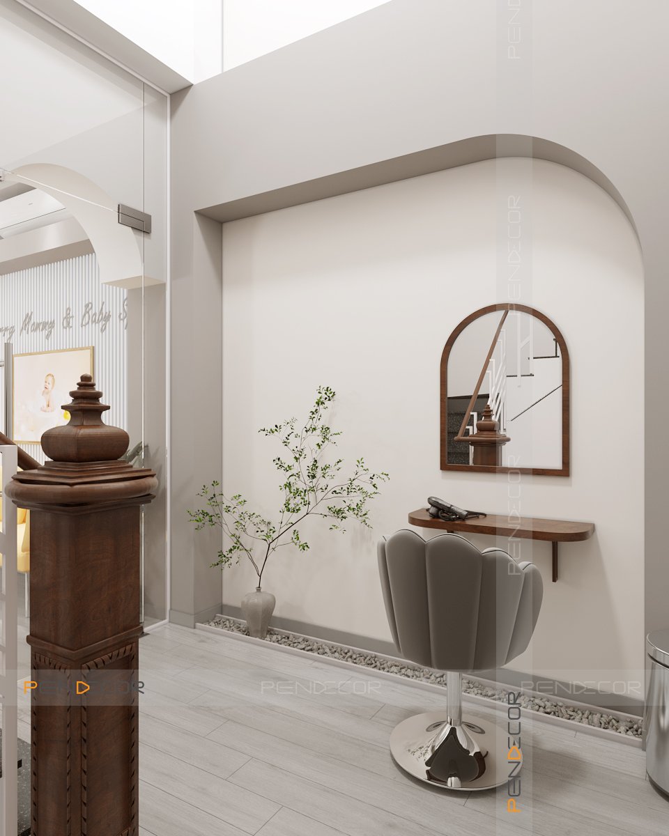 Thiết kế Spa Mẹ và Bé Cherry