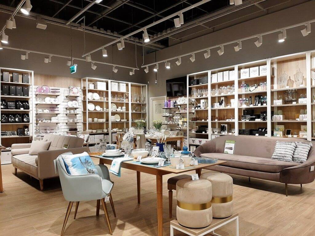 Thiết kế cửa hàng đồ gia dụng hiện đại