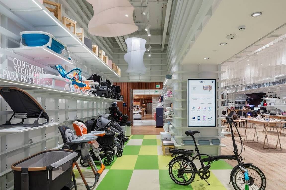 Thiết kế cửa hàng đồ gia dụng phong cách công nghiệp