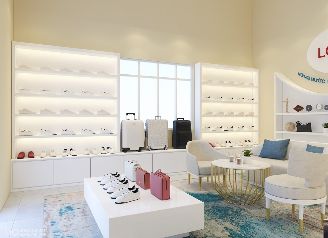 Thiết kế shop túi xách đơn giản, tinh tế - 2