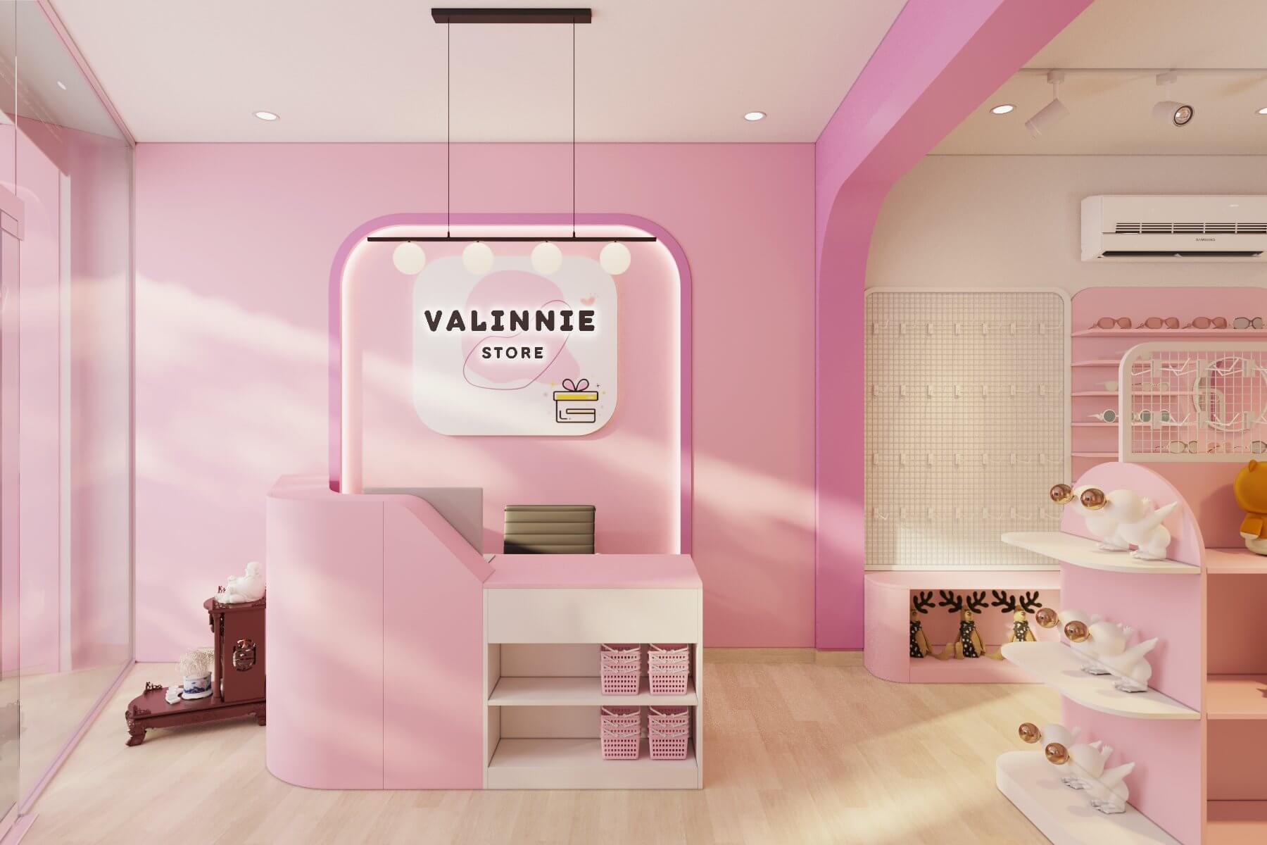 Thiết Kế Shop Phụ Kiện Valinnie Store