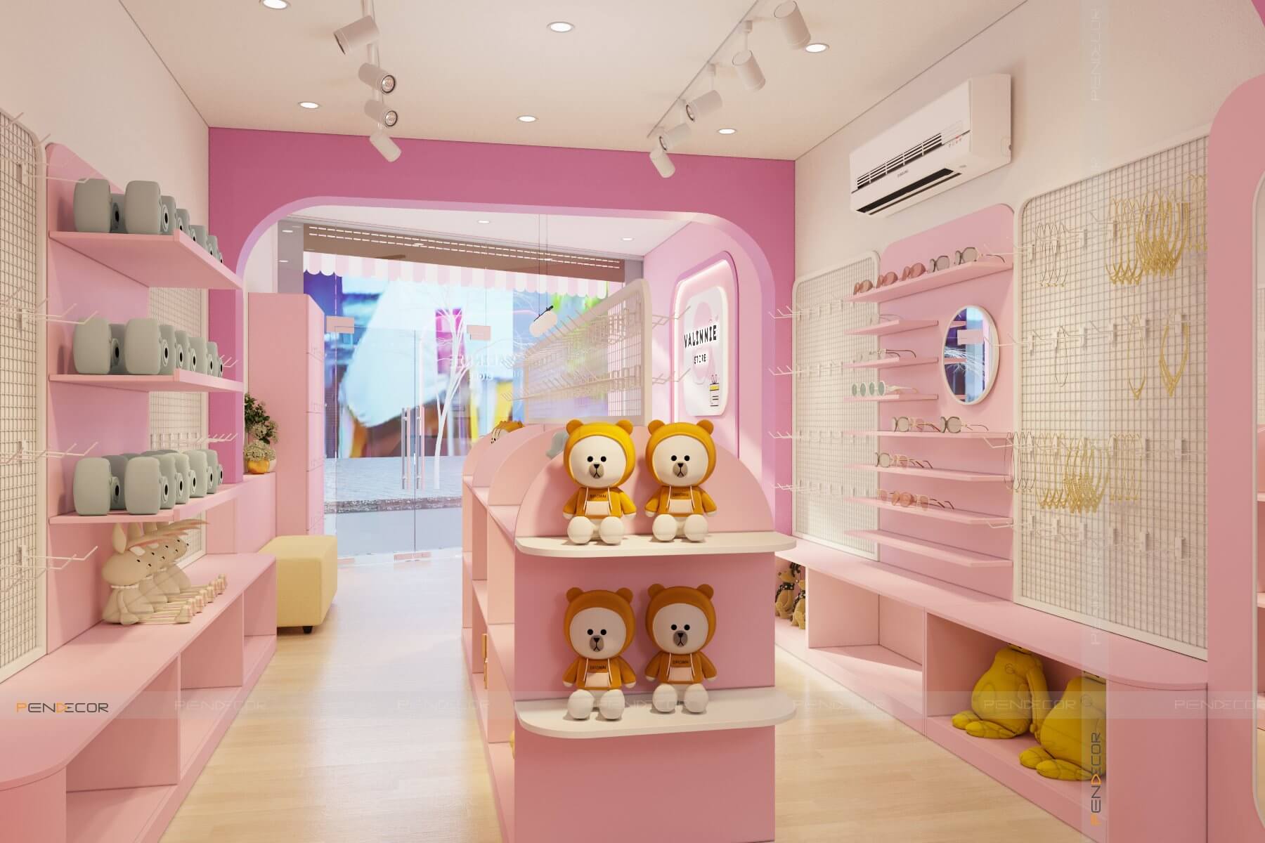 Thiết Kế Shop Phụ Kiện Valinnie Store