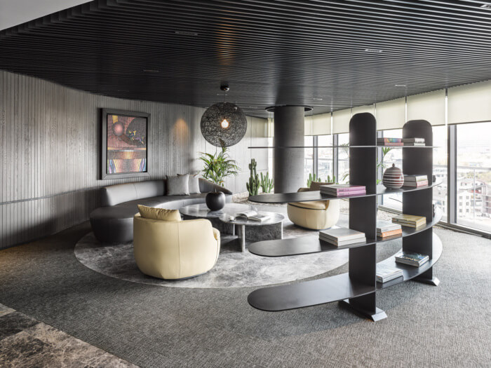 Thiết kế mặt bằng văn phòng phong cách không gian mở