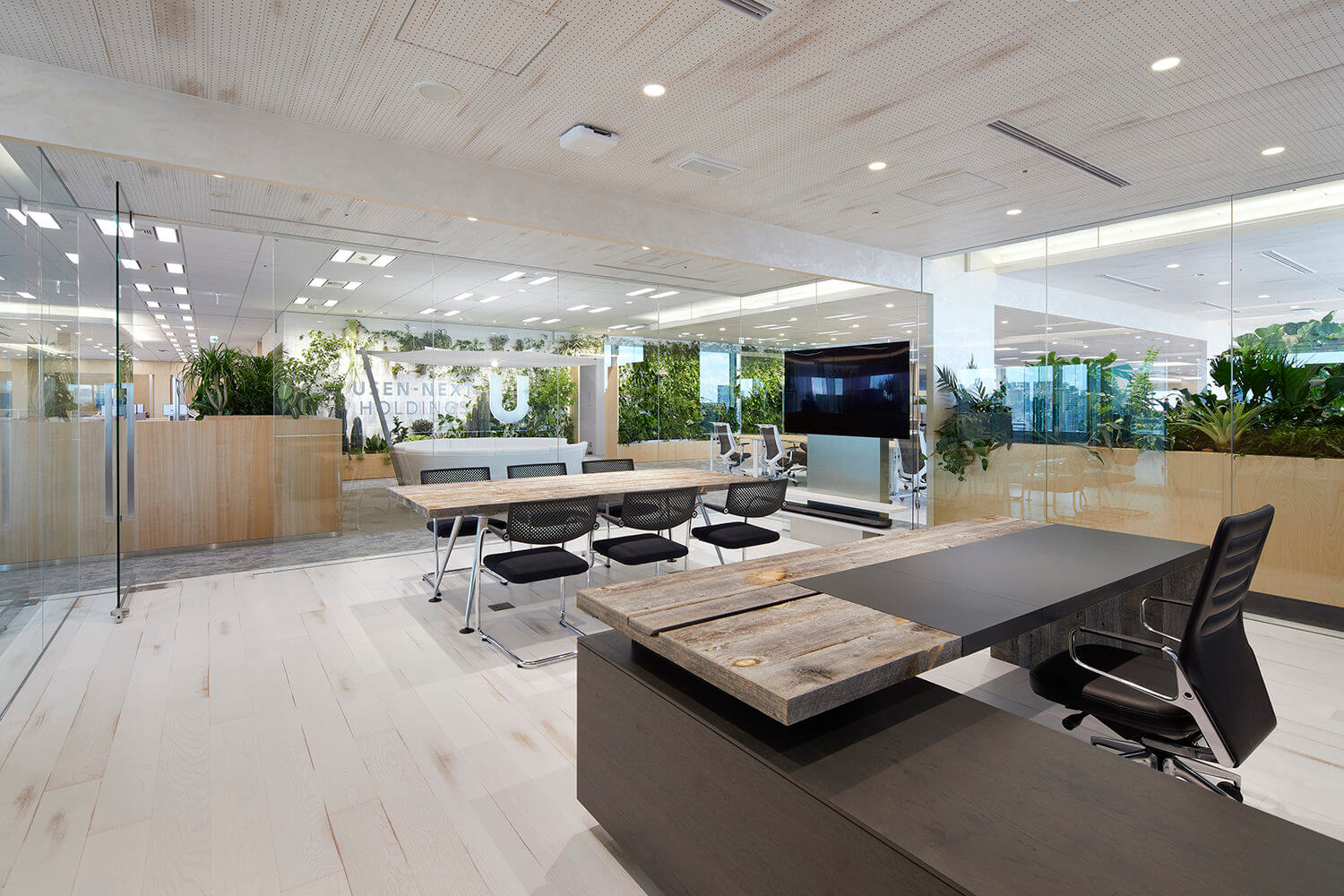 Thiết kế mặt bằng văn phòng phong cách không gian mở