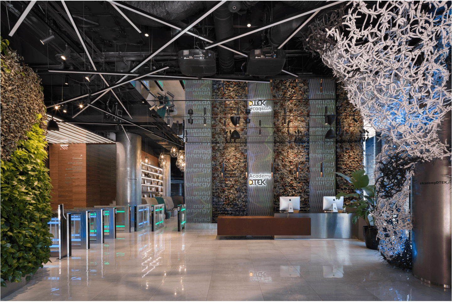 Thiết kế văn phòng đại diện không gian xanh