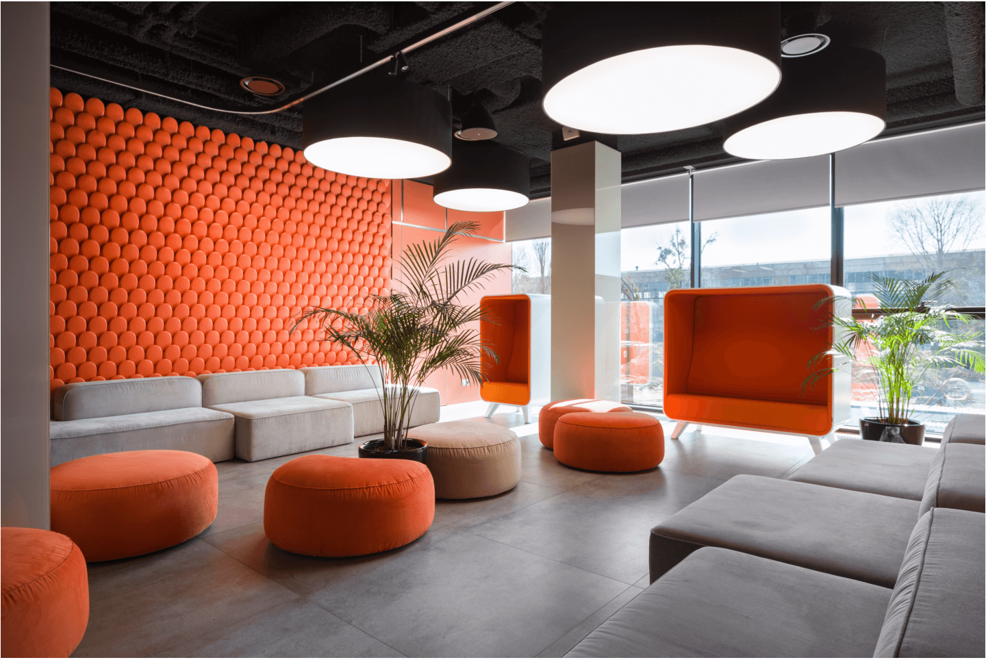 Thiết kế văn phòng đại diện tối giản