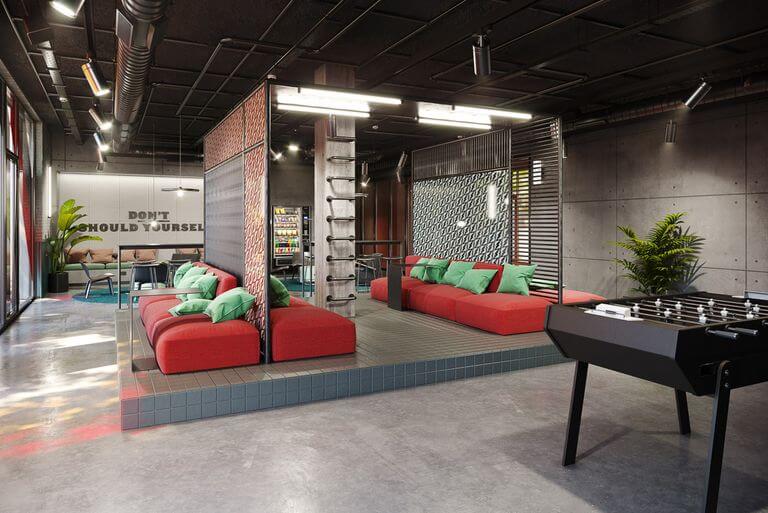 Thiết kế văn phòng đại diện phong cách hiện đại, đa năng