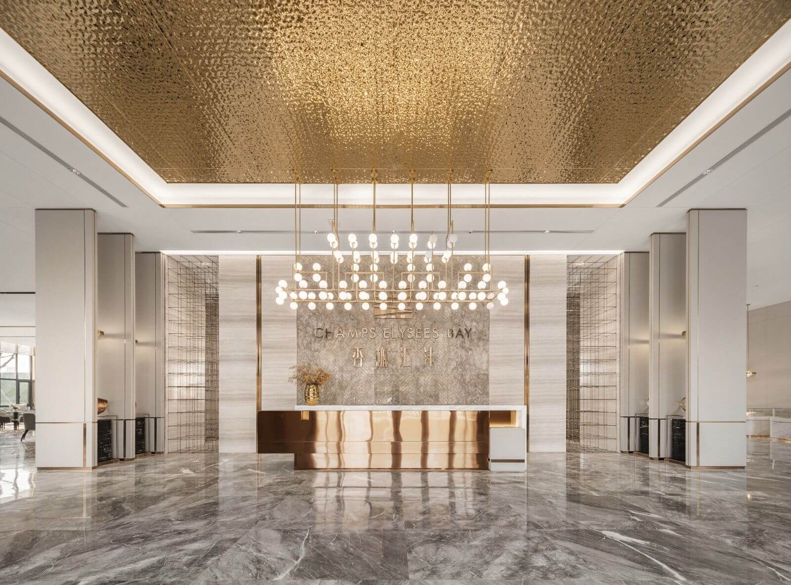 Thiết kế mặt tiền spa phong cách sang trọng