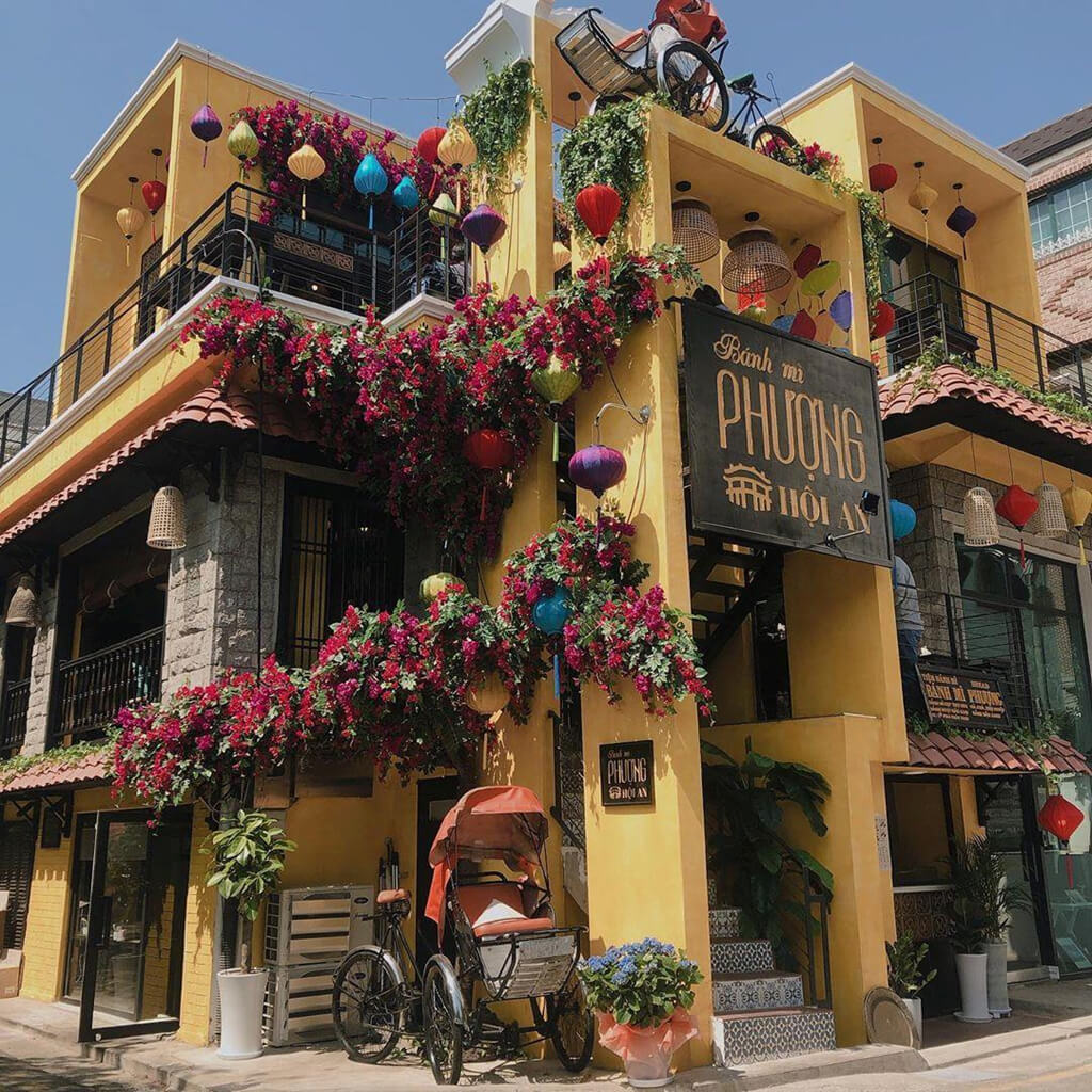 Thiết kế tiệm bánh mì phong cách vintage