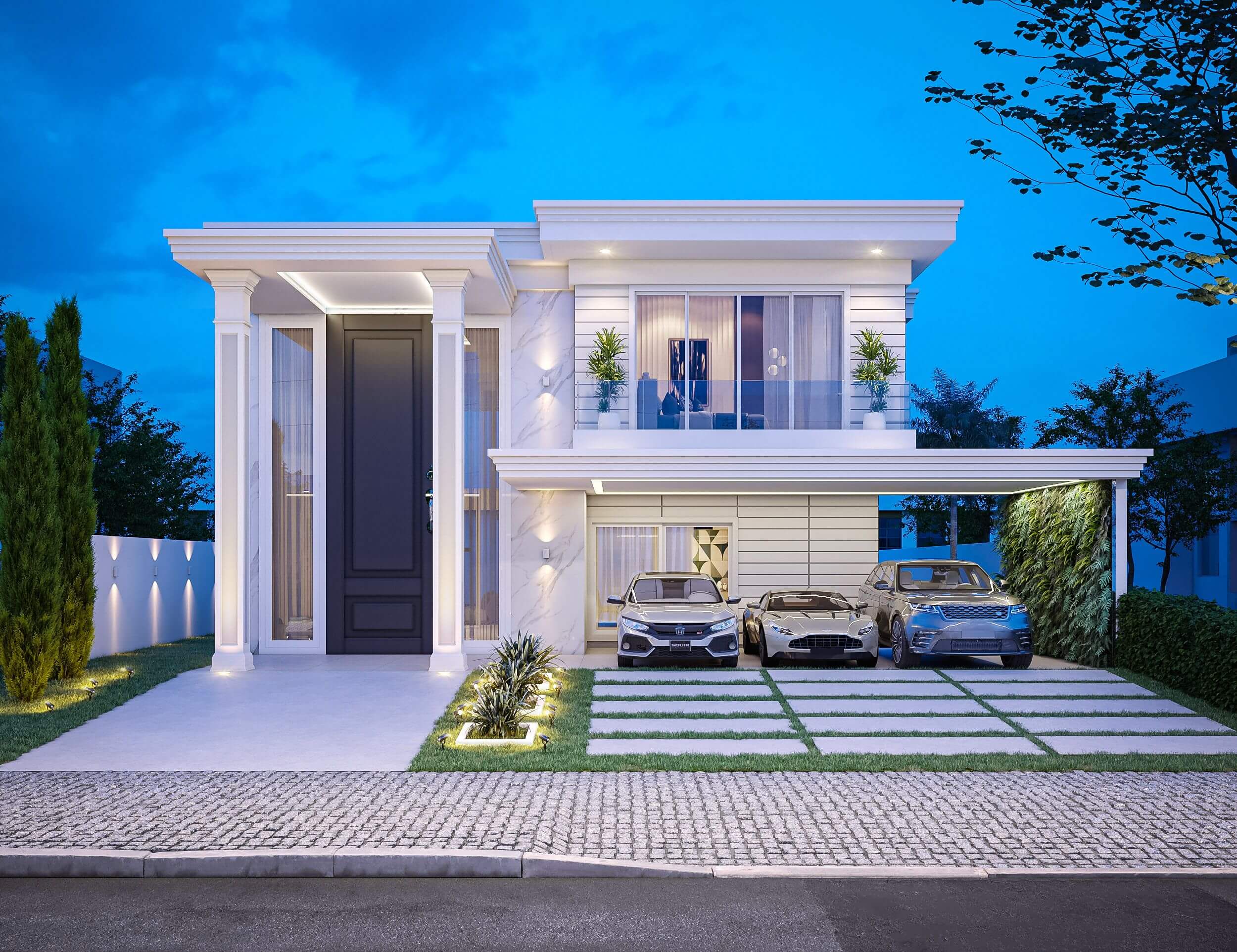 Vai trò của biệt thự mặt tiền 8m