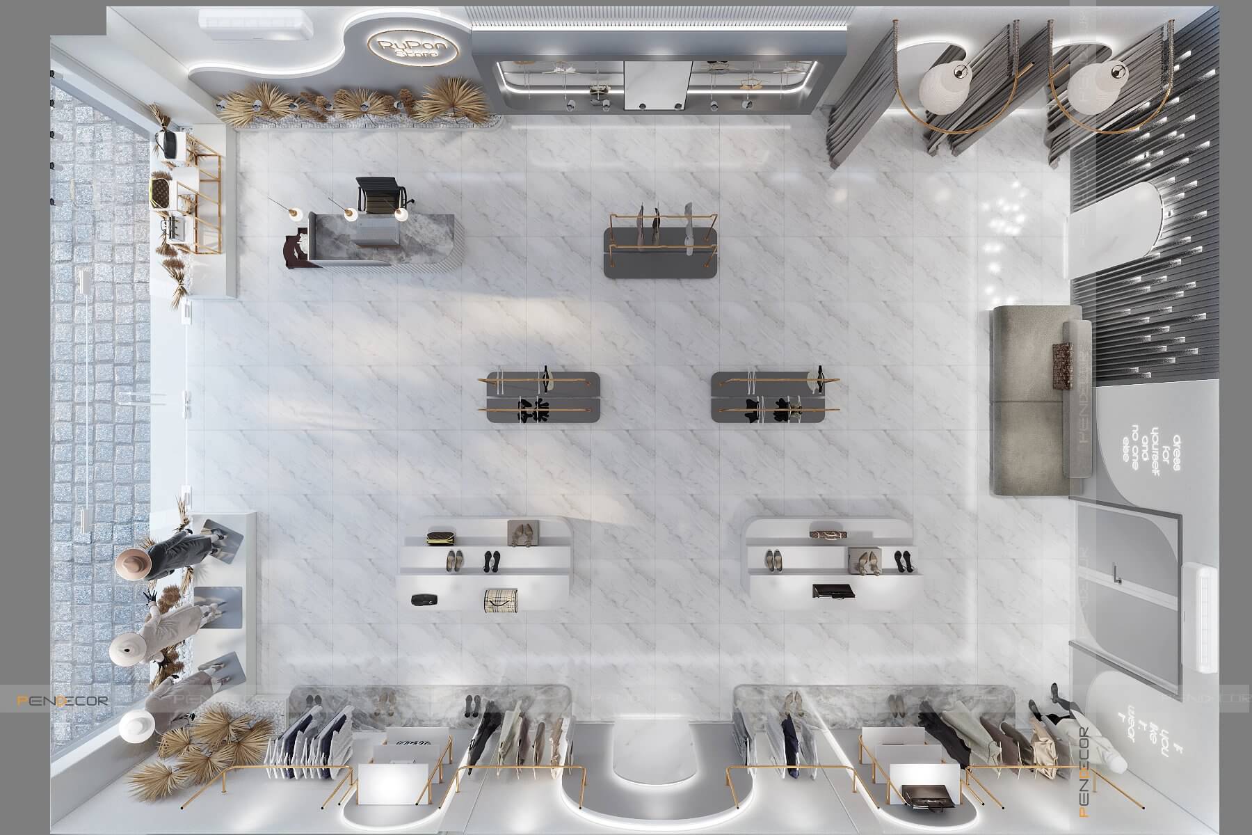 Thiết Kế Shop Thời Trang Nữ RyPon Store