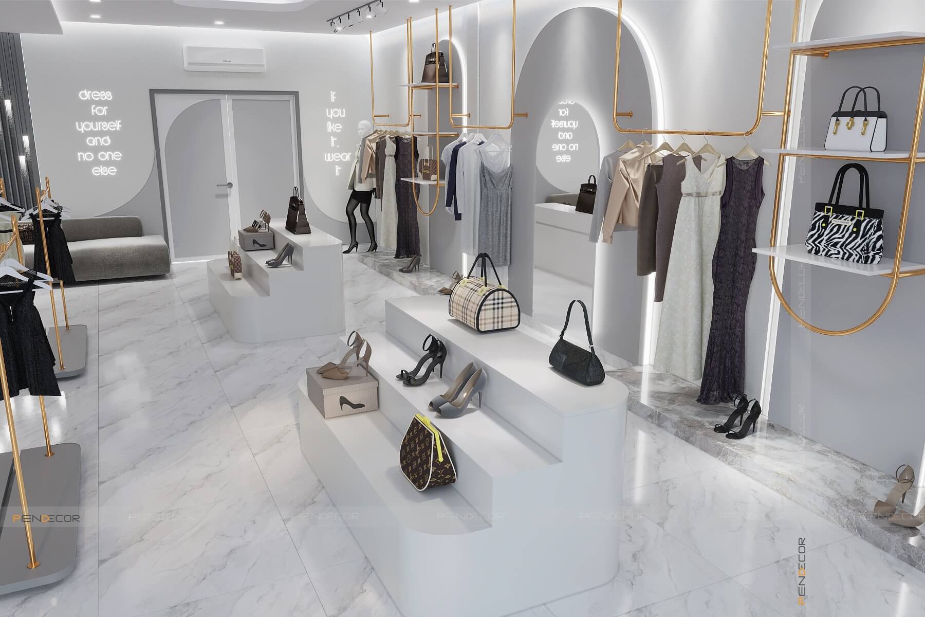 Thiết Kế Shop Thời Trang Nữ RyPon Store