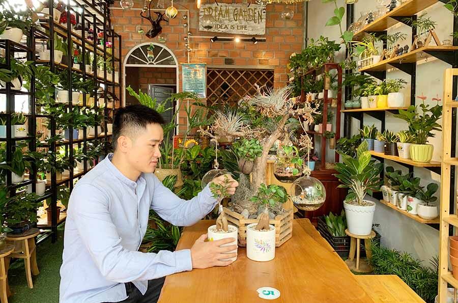 lưu ý quan trọng khi thiết kế cửa hàng cây cảnh