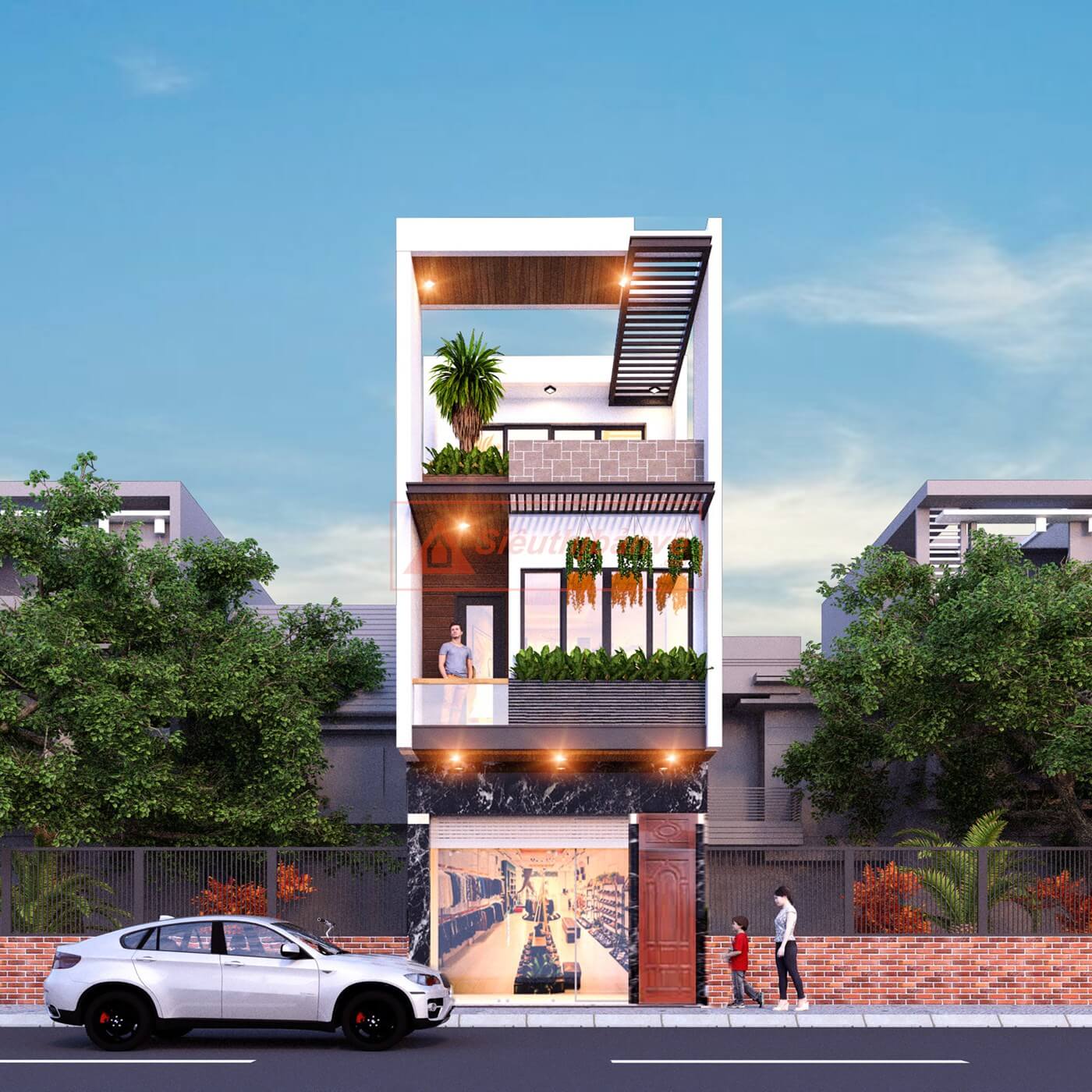 Lợi thế mặt tiền nhà 5m