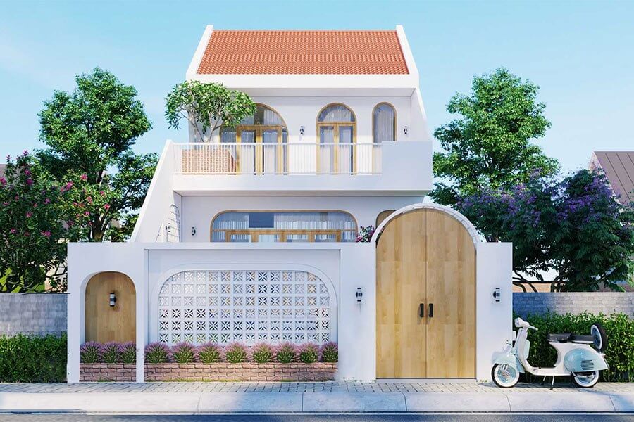 mẫu mặt tiền nhà 6m độc đáo, đáng tham khảo nhất