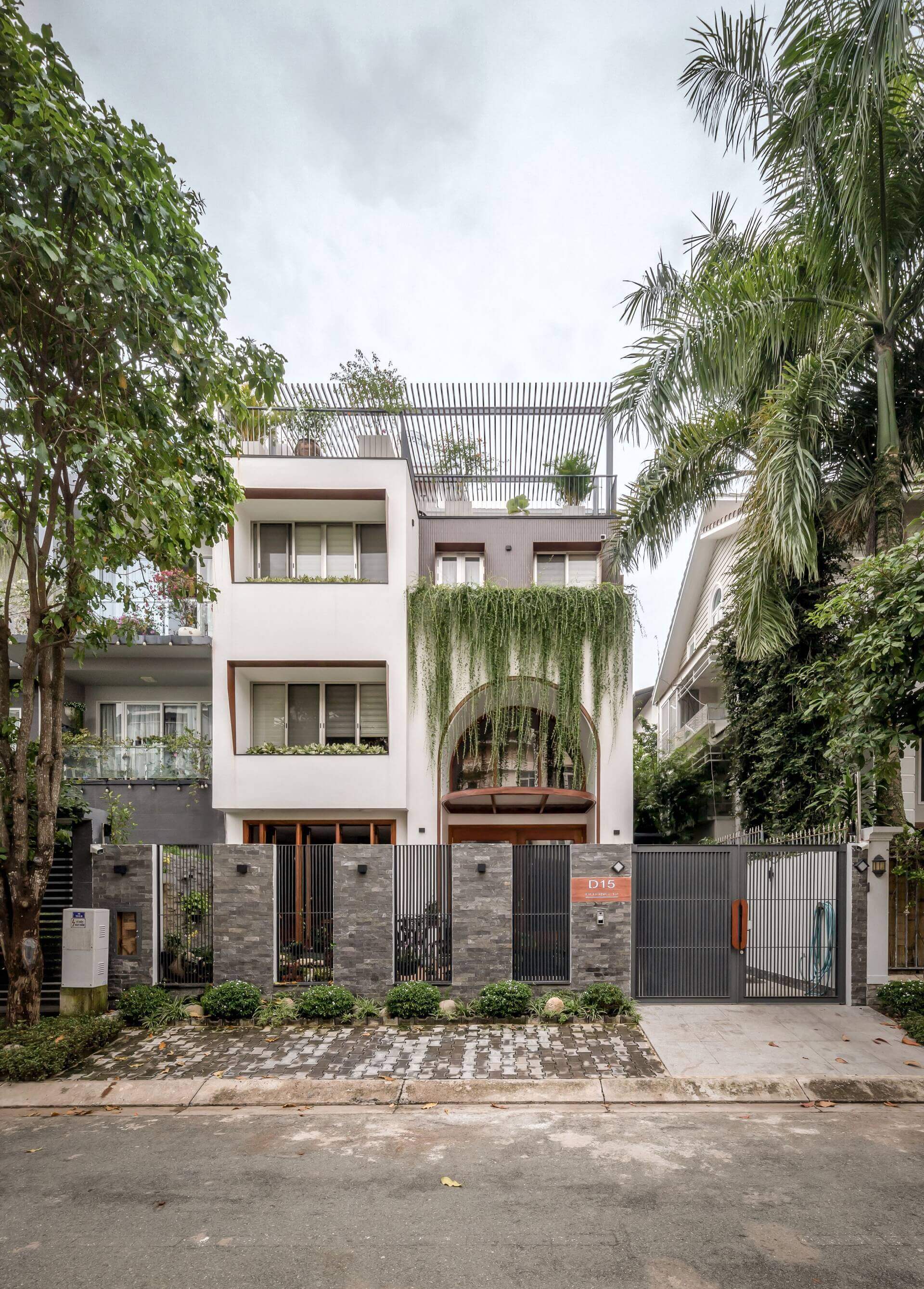 Thiết kế mặt tiền nhà 10m đa năng kết hợp kinh doanh