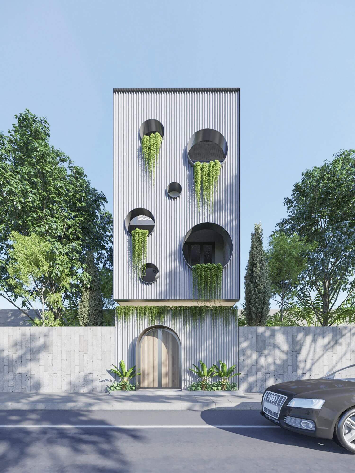 11+ mẫu nhà mặt tiền 7m ấn tượng, hợp phong thủy đẹp mê mẩn