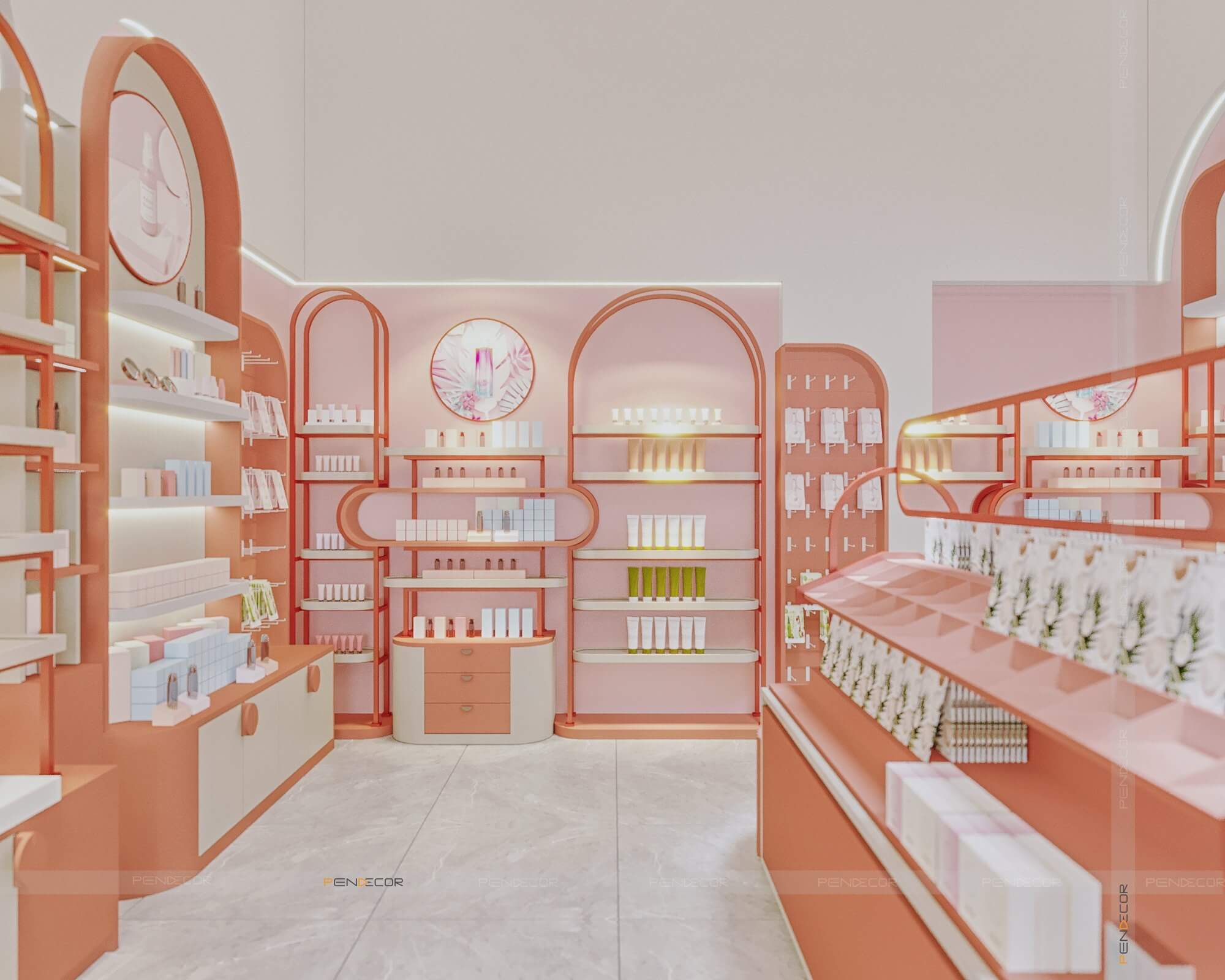 Thiết Kế Shop Mỹ Phẩm Rom's Cosmetics