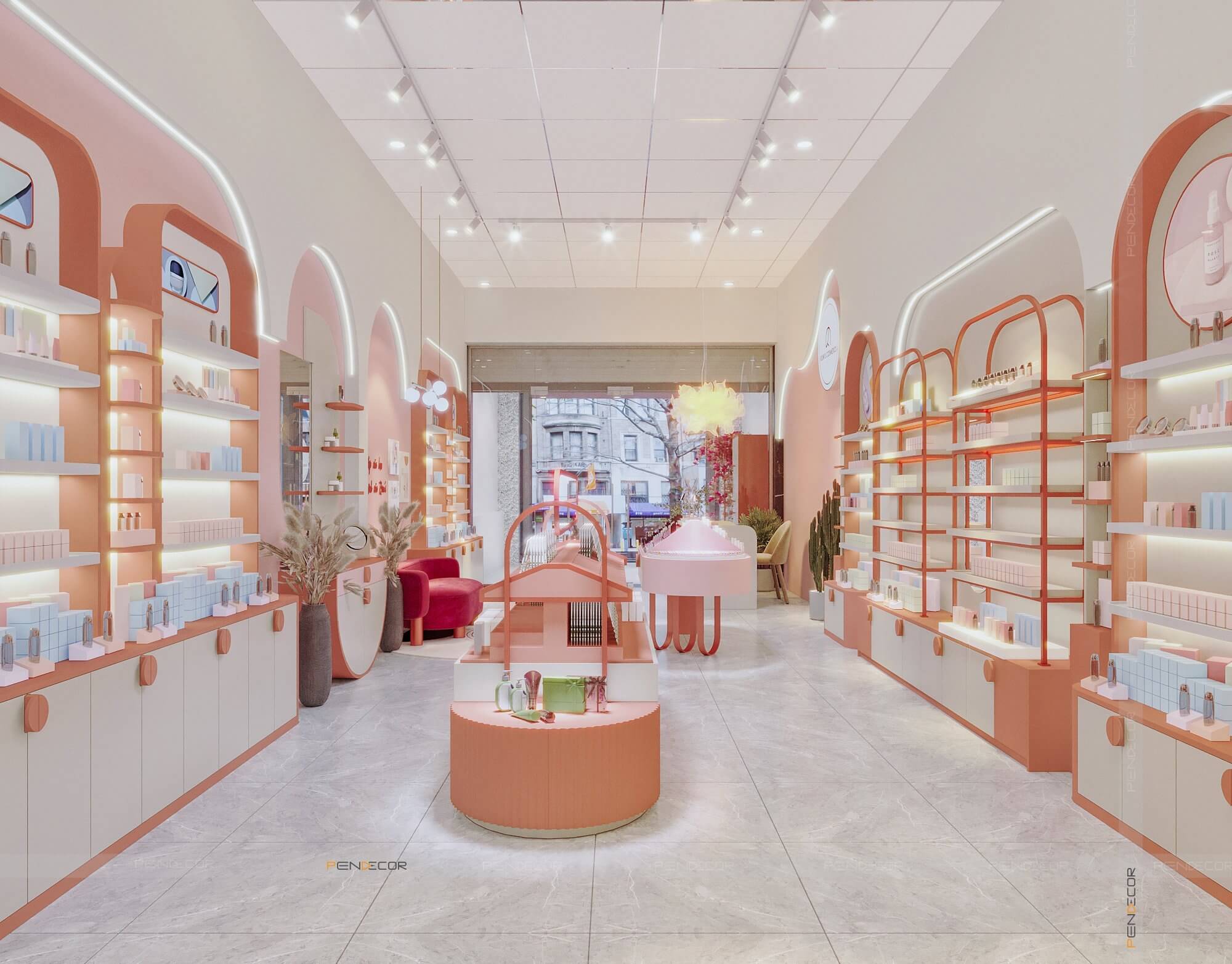 Thiết Kế Shop Mỹ Phẩm Rom's Cosmetics