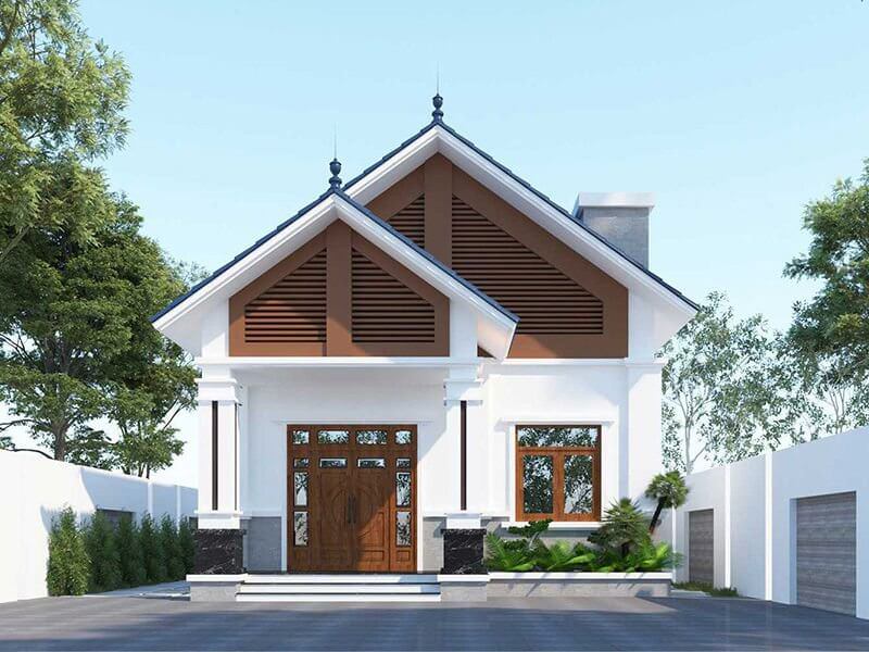 13+ mẫu thiết kế mặt tiền nhà cấp 4 5m đẹp không thể rời mắt